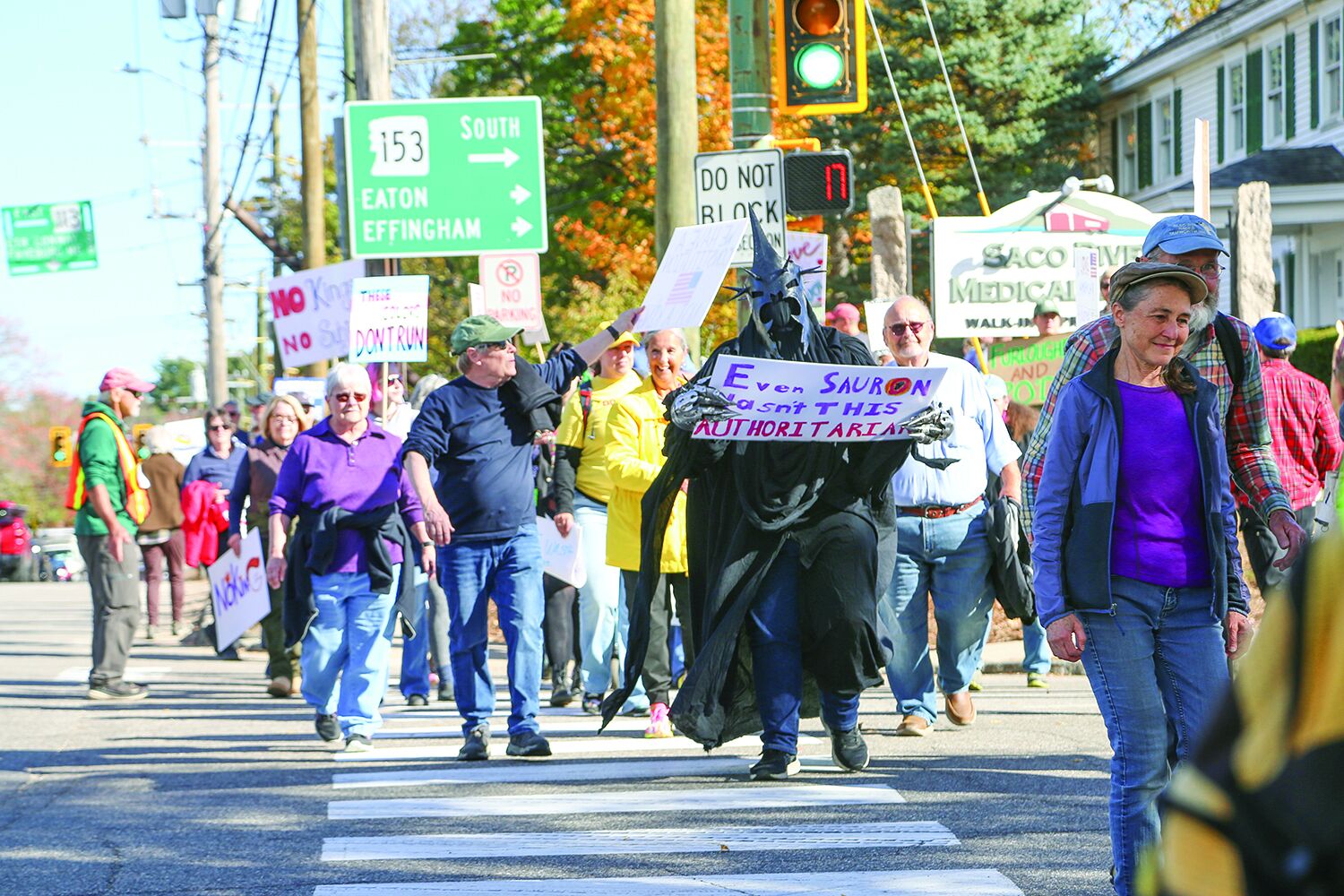 Estimated 1,100 attend No Kings rally in Conway